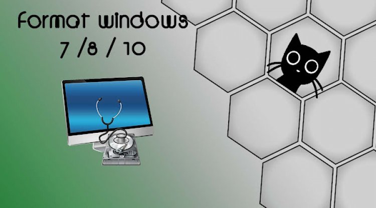 Cara Format Laptop Windows 7 /8 / 10