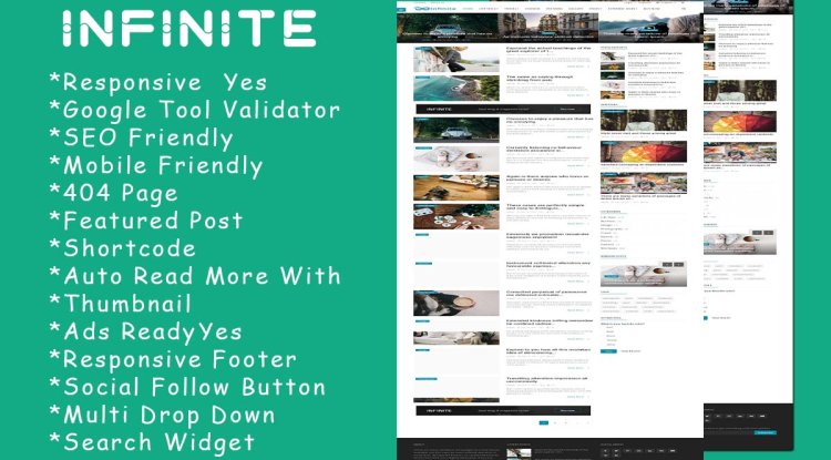 [Update 4.1.1] [Unlimited] Infinite - Blog & Magazine Script V4.1.1