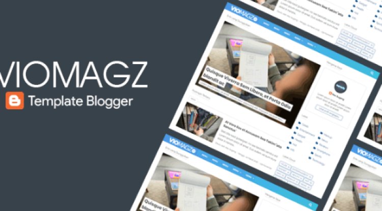 [FREE] VioMagZ v4.7.0 - Blogger Template Premium Lates 2022